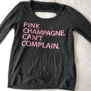 WornOnce Pink Champagne Can’t Complain graphic top
